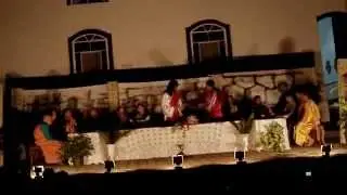 Encenação Ultima Ceia e Lava Pés de Jesus em Iguatama-MG