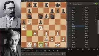 Lasker - Tarrasch. World Chess Championship 1908. Game 13