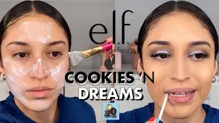 NEW E.L.F COOKIES &lsquo;N DREAMS COLLECTION REVIEW 💙 | Sandy Carina