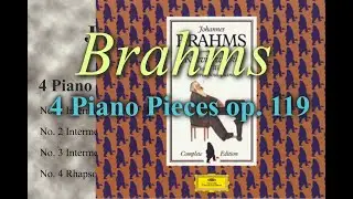 Brahms 4 Piano Pieces op. 119(Wilhelm Kempff 1963)