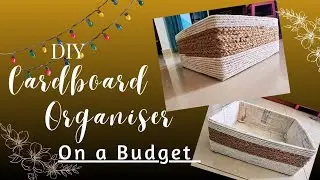 DIY Cardboard Organizer | Best Out of Waste | Easy Storage Organizer at Home