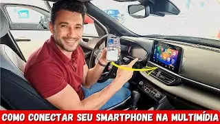 Como conectar o Telefone na Multim&iacute;dia FIAT?