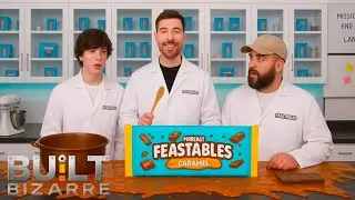 HOW CARAMEL FEASTABLES ARE MADE BY MR BEAST | ft.FEASTABLES