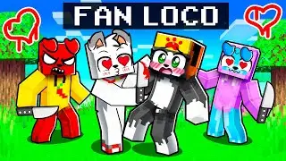 Sobreviví 24 HORAS Con MIS FANS LOCOS en Minecraft! 😱