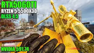 Ativei o DLSS 4.5 no Warzone e PERDI FPS? RTX 5060 Ti | Driver 591.74
