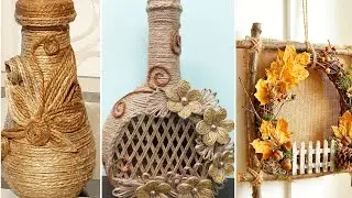 Cozy Cottage Home Decor | Jute & Burlap Craft IdeasNatural Cottage Decor with Jute & Burlap