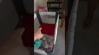 Mom and dad catch baby getting out of crib #shorts