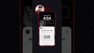 Setup iPhone to be f1 race weekend ready #shorts #f1 #ios #iphone #lewishamilton