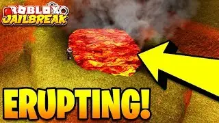 VOLCANO IS ERUPTING AGAIN! RIP CRIMINAL BASE? Roblox Jailbreak LIVE EVENT? | Jailbreak Winter Update