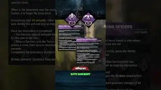 Bad Perks for New Survivors: Day #9 of 10: Invocations!