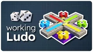 Рабочий Людо (Ludo) | Урок по редстоуну в Minecraft Java 1.21.11