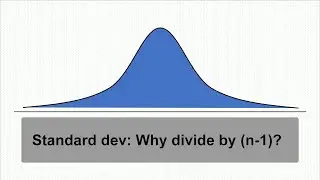 Normal distribution - Why divide by (n-1)?