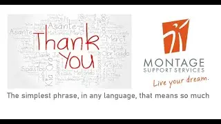 MONTAGE THANK YOU TO STAFF
