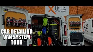 Xline Car Valeting Van System Tour - BigBoi Car Detailing Equipment + Pure Water Tank System