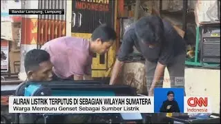Aliran Listrik Terputus di Sebagian Wilayah Sumatera, Warga Memburu Genset