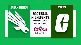 Broadcast Highlights vs Charlotte | Mean Green Football