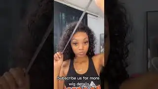 5x5 LACE CLOSURE WIG REVIEW😍Short Deep Curly Wig Beginner Friendly | Blunt Cut Bob Length*