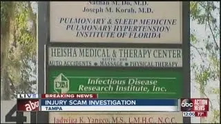Personal injury scam busted