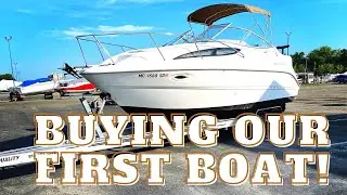 Taking delivery of our FIRST boat! | 2001 Bayliner Ciera 2655