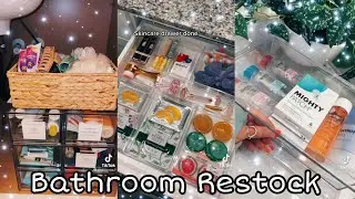 Bathroom Restocking ASMR