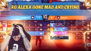 RG ALEXA GONE MAD 😡 & CRYING ON LIVE 😭 AFTER LOOSING THIS MATCH 🤣