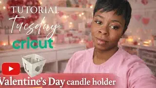  How to Make a Painted Glass Candle Holder Using Vinyl & Cricut