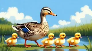 Five Little Ducks Song | Nursery Rhymes for Kids | Fun Counting Song | Rhyme Song