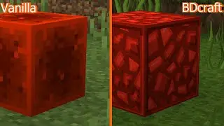 Vanilla vs BDcraft | Texture Comparison