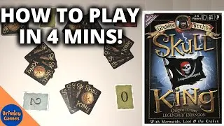 How to Play Skull King in UNDER 4 MINUTES!!!!
