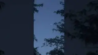 2 planets were visible🪐#youtubeshorts#shorts#planet#aug12
