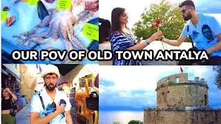 ROAMING AROUND OLD TOWN ANTALYA | COME LISTEN TO THE BEAUTIFUL AZAAN WITH US 🇹🇷
