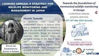 2.9 Looking abroad: A strategy for wildlife monitoring and management in Japan