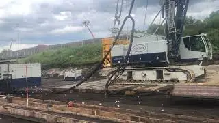 Plaatsen damwand Holendrechterweg Ouder-Amstel