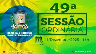 Câmara Municipal de Portelândia-GO está ao vivo!