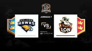 Liga Chispitas IV - Golden Hawks vs LGN eSports - Jornada 7