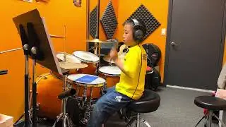 Rockschool Drum Grade 5 test《Rollin》 cover by Alex Zhou（6 years old）#rockschool #drummer