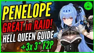 Penelope vs Hell Queen Azumashik (+3 F2P Hero) 🔥 Epic Seven Raid Guide