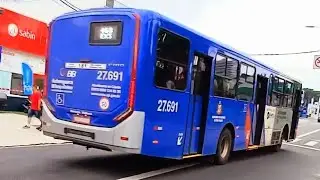 Alameda Araguaia - Movimentação de ônibus