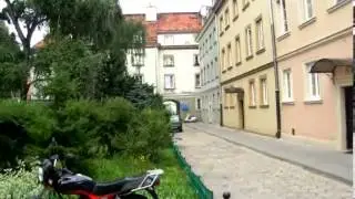 Backside of our Apartment in Warsaw, Poland