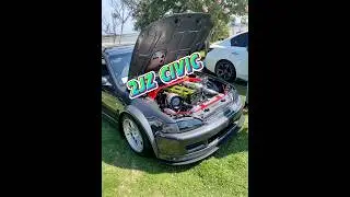 2JZ Civic WideBody,The level of detail🤯💯🔥