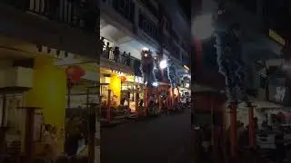 Sabah Long Tien Men Lion Dance Performance At Feng Cha Plaza-333 9:30 pm