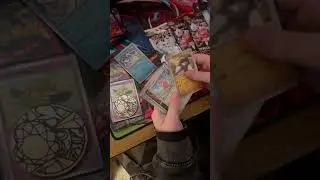 Day one of opening card packs