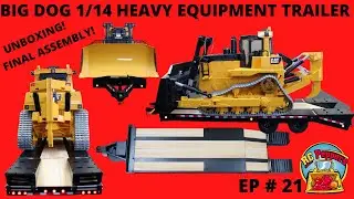 BIG DOG 1/14 HEAVY EQUIPMENT TRAILER