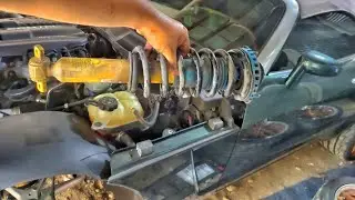 Saturn sky gets new shocks and engine mounts