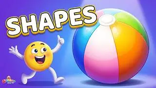 Learn Shapes in English 🟡 Song & Guessing Game | Gigadoo Kids TV