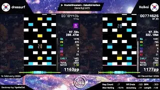 dressurf vs Kalkai | Fractal Dreamers - Celestial Horizon [Serenity] (+DT) - osu mania