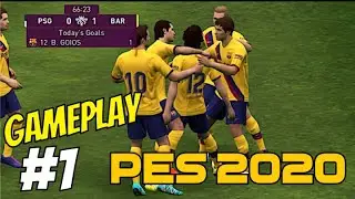 eFootball PES 2020 Beginning Gameplay Walkthrough Mobile Game iOS Android Part 1
