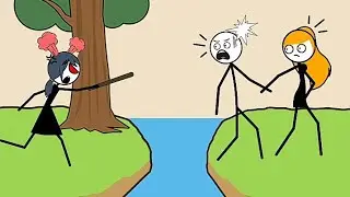 Draw Drag Delete Pin Pull to Something Stickman Brain Puzzle Game ALL Levels 1 - 15 Android Gameplay