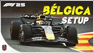 F1 25 - B&Eacute;LGICA - SETUP - VOLTA EXPLICADA, CAMERA ONBOARD E COCKPIT - VOLTA RAPIDA - HOTLAP