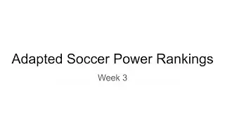 EverythingMNAdapted || MSHSL Adapted Soccer Games Of The Week || Week 3
